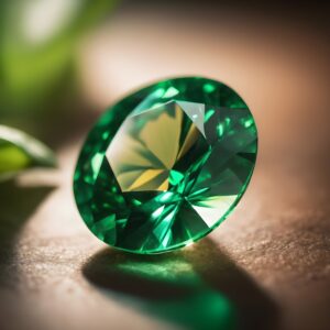 Emerald-gemstone money