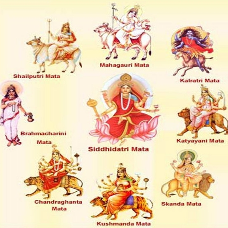 Navdurga- The 9 Form Of Maa Durga And Their Vahan - Divine Talk