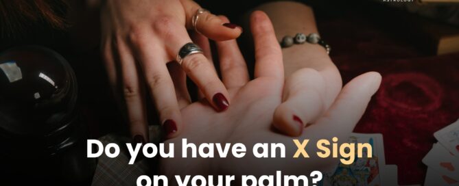 'X' sign on palm meaning